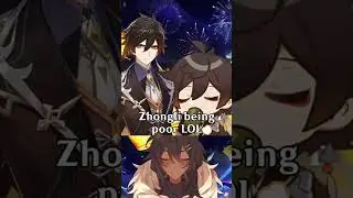 #shorts voice practice w/ Zhongli, Xiao, and Traveler!