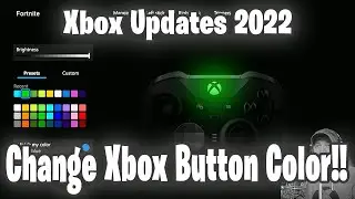 How to Change Xbox LED Color - Xbox Updates 2022