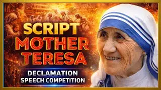 Mother Teresa Speech Script 🎤 🇮🇳 | Declamation Competition