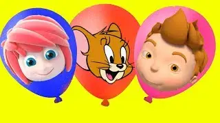 Hapşuu, Aslan, Koca Ayı, Jerry, Kraliçe Arı ile Balon Patlatarak Renkleri Öğreniyoruz.