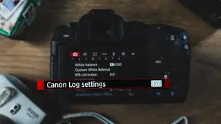 Canon log settings