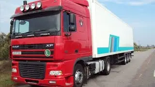 Установка bi led линз Optima element 24v в Daf xf 95