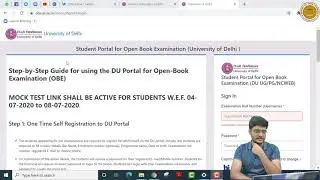 Guidelines for OBE I DU-SOL I Regular I NCWEB