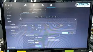 HIKVISION ENABLE MAIN AND SUBSTREAM RECORDING NEW INTERFACE