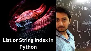 list and string index in Python