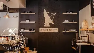 Coffee Shop Wall Backdrop Renovation