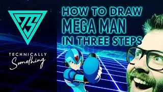 How To Draw Mega Man In Three Steps