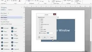 How to navigate the Visio 2013 interface