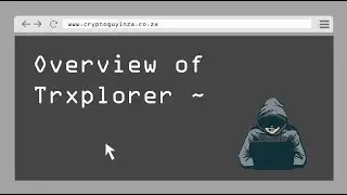 Overview of Trxplorer