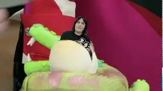 noel fielding hatches out of an egg