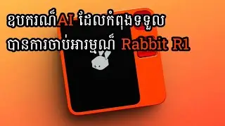 ឧបករណ៏AI ដែលកំពុងទទួលបានការចាប់អារម្មណ៏ Rabbit R1