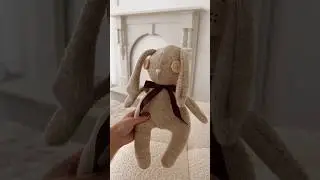 Make a scrappy bunny out of an old jumper with me 🐰🧵🪡