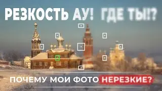 Резкость в фотографии или почему мои фото нерезкие