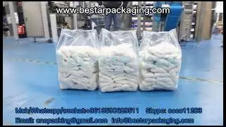 BESTAR Automatic sugar pouch stacking vertical packing machine