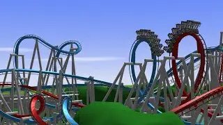 Dueling Dragons // Dragon Challenge Updated POV || Ultimate Coaster 2
