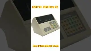 XK3190-DS3 Error 28 Solution | Weight Indicator Load Cell Error Fix 2025