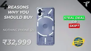 Should you BUY nothing phone 2 for ₹32,999 in Flipkart Big Billion Days? vs Oneplus 11R vs Pixel 7!
