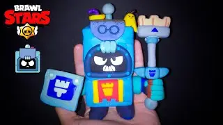 Making brawl stars Ash - clay art