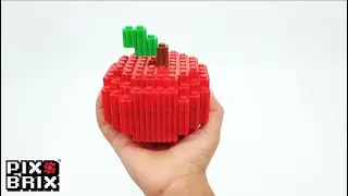 Apple 3D Figure - Pix Brix Instructions