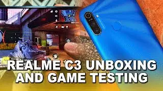 realme C3 Unboxing and Game Testing