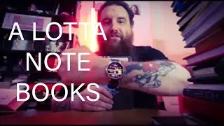 ASMR | by Middle Age, you will aquire a large amount of note books. Here are mine.