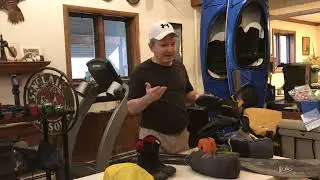 Old Kayaker and the gear he uses