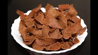 Ragi Chips Recipe | Nachni Chips Recipe.😋😋