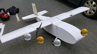 Making a big plane and pretending it was for a school project
