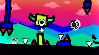 PIXEL LEVEL | “BrainETR V” by BrainETR (me) & Moffer | Geometry Dash 2.2