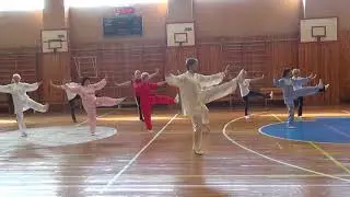Группа С.А. Суховея, показательные выступления