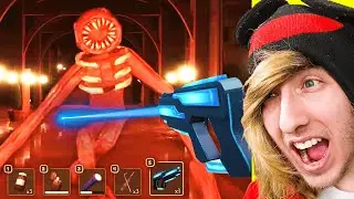 ADDING GUNS TO ROBLOX DOORS... | KreekCraft Reacts