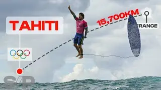 How the Olympic surfing event made history