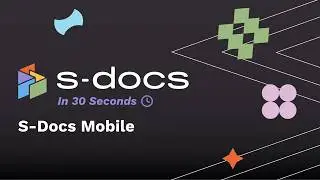Generate Documents From Your Phone | S-Docs in 30 Seconds