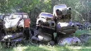 Заброшенные машины. Найденные машины.