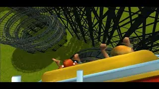 super intensity coaster #rct3 #rollercoastertycoon