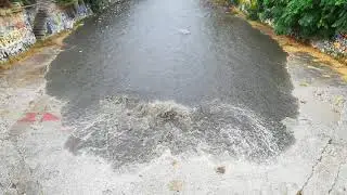 Ilissos flush flood, November 8, 2018, Athens, Greece