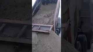 15 тонн песка. камаз самосвал