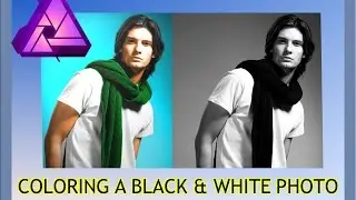 [Affinity Photo] How to color a Black and White Photo/Image