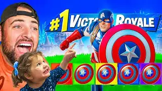 Fortnite Prodigy Does The CAPTAIN AMERICA Challenge!!