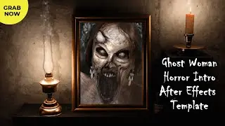 Free Ghost Woman Horror Texts Or Logo Intro After Effects Templates - Studious31 Free AE Template