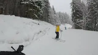 Bukovel 2021-2022 freeride slope 11F Буковель