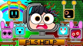 The SPRUNKI COMPUTER VIRUS.. (Hacked Sprunki)