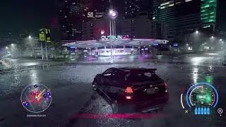 NFS Heat 799HP Honda Civic Rally Build Full Night Heat 5 Pursuit and High Heat Race Gameplay