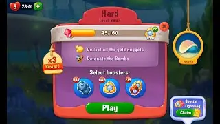 Fishdom. Hard Level 3897. HD Quality