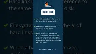 Difference between hard and soft links in the Linux filesystem | SevenMentor 