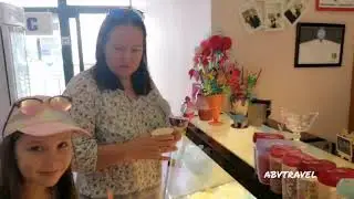 БОЛГАРИЯ 2020. Ребёнок в восторге!  ICE CREAM SALON CLIO OLD NESSEBAR 2020
