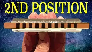 How to Play Twinkle Twinkle Little Star on Harmonica  in the 2nd Position