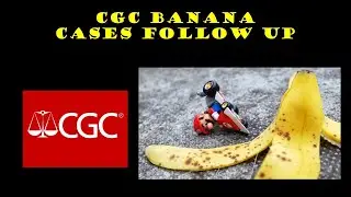 More Banana's from CGC? or back to smooth sailing? modern comic book grading pressing