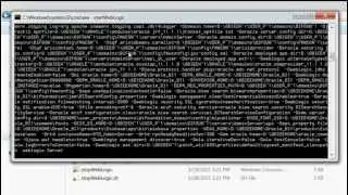 obiee 11g  video Tutorial starting of obiee 11g  services