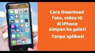 How to save photos from Instagram on iPhone whitout App